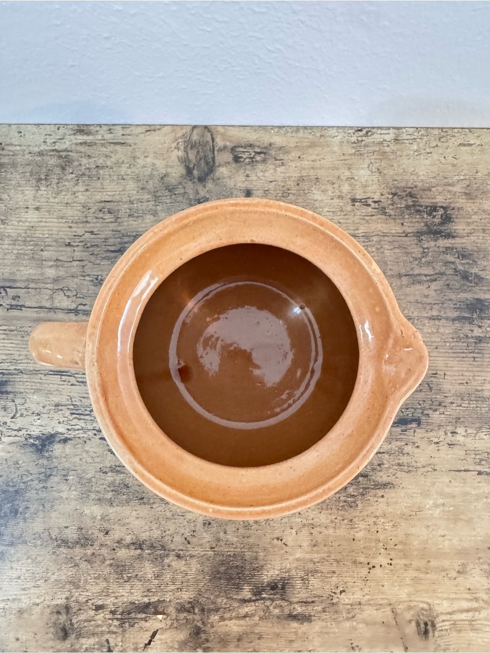 Cabimar Stoneware | Two-Tone Tan & Brown Glazed Ceramic Jug - Picture 5 of 9